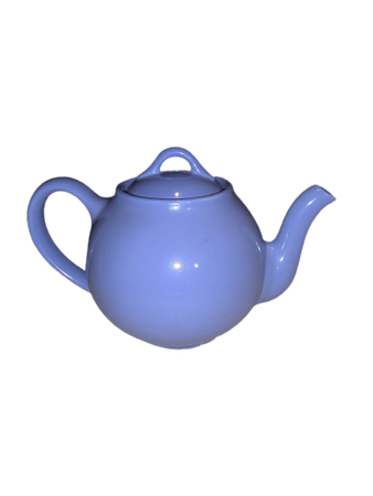 periwinkle blue teapot