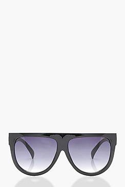 Ivy Flat Top Oversized Sunglasses
