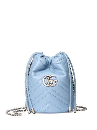 Gucci GG Marmont Liten bucket-väska - Farfetch