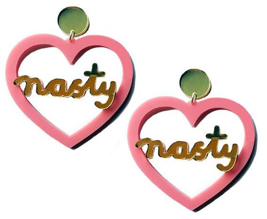 Nasty Heart Earrings – yippywhippy