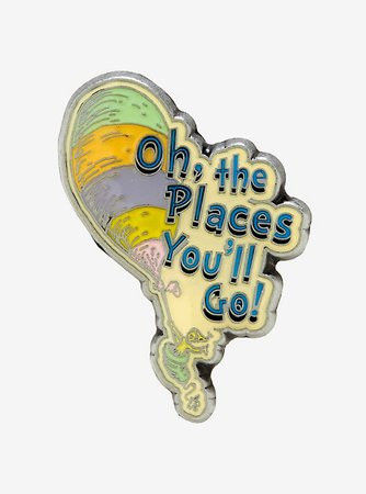 Dr. Seuss Oh, The Places You'll Go Enamel Pin