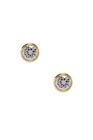 Solitaire Stud Earring