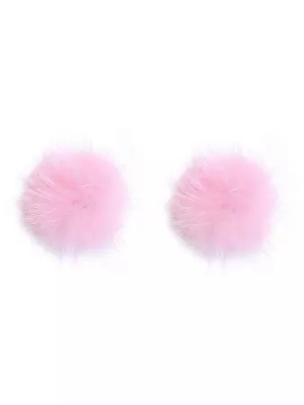 Pink Pom Pom Stud Earrings for Sale Australia| New Collection Online| SHEIN Australia