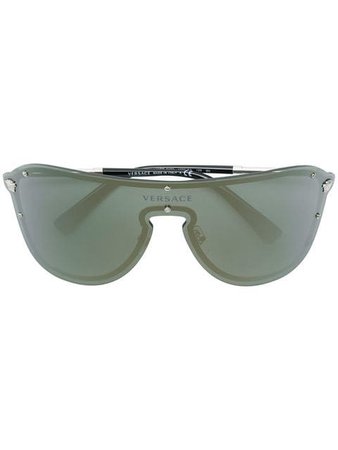 Versace Eyewear aviator mask sunglasses