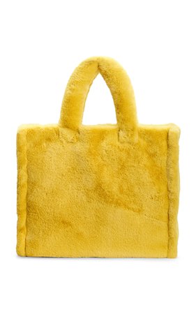Lola Large Faux Fur Tote Bag by Stand Studio | Moda Operandi