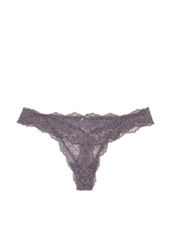 Lace Shimmer Thong Panty - Victoria's Secret