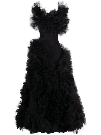 Loulou ruffled tulle gown - FARFETCH