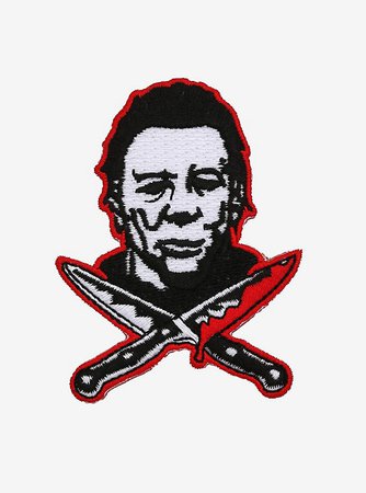 Halloween Michael Myers Knives Patch