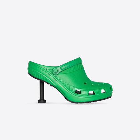 Women's Crocs™ Madame 80mm in Green | Balenciaga GB