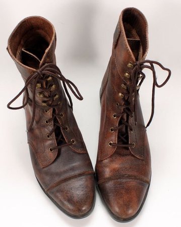vintage lace up combat boots