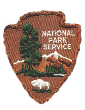 national park badge
