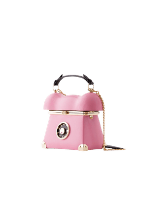 pink telephone purse pag