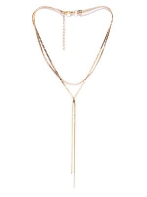 Buy Tipsyfly Delicate Gold Western Wear Necklace For Women Online | Best Prices in India: Rediff Shopping
