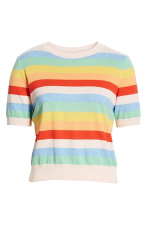 BP. Rainbow Stripe Sweater