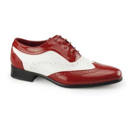 rossellini borsalino mens brogue patent shoes red/white uk 9 size: uk - Google Search