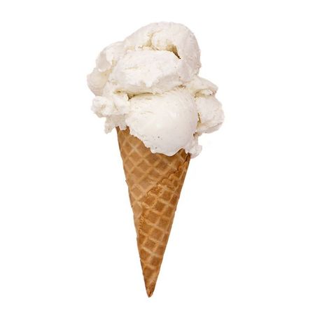 Vanilla Ice cream cone