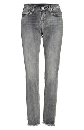True Religion Brand Jeans Sara Crop Cigarette Jeans (Eternal Grey) | Nordstrom