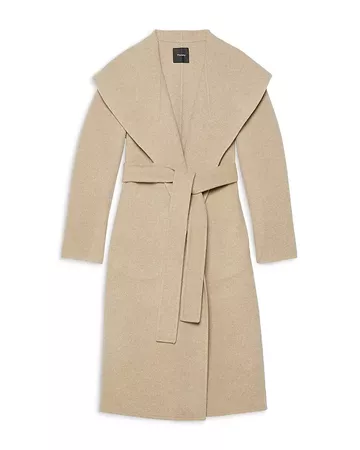 Theory Shawl Collar Wool & Cashmere Coat | Bloomingdale's