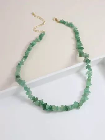 Stone Beaded Necklace | SHEIN USA