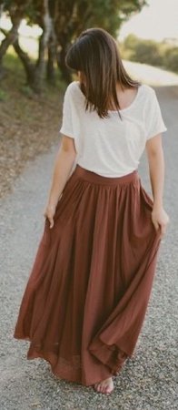 ~ Brown Skirt ~