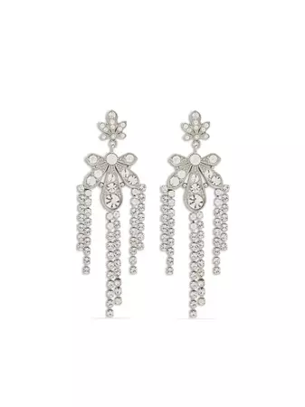 Paco Rabanne Chandelier crystal-embellished Earrings - Farfetch