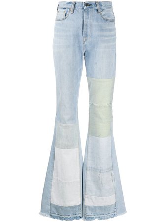 AMIRI High Rise Flared Jeans - Farfetch
