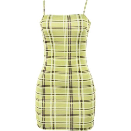 yellow and green plaid dress - Google Search