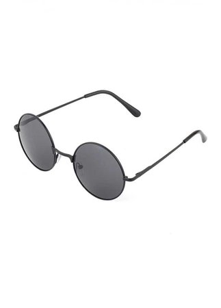 ATTITUDE CLOTHING // Retro Round Frame Sunglasses