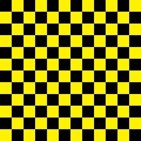 Black and Yellow Checkers