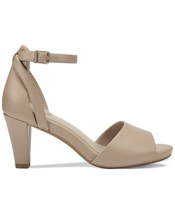 Giani Bernini Clarrice Ankle-Strap Pumps, Created for Macy's & Reviews - Heels & Pumps - Shoes - Macy's