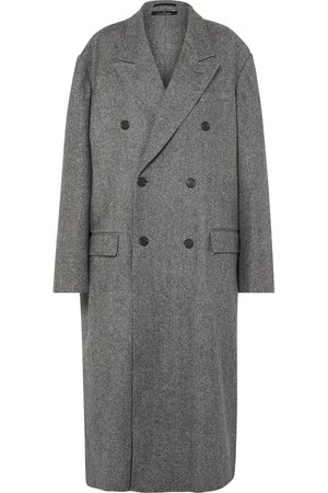 Rokh | Oversized double-breasted wool-blend coat | NET-A-PORTER.COM