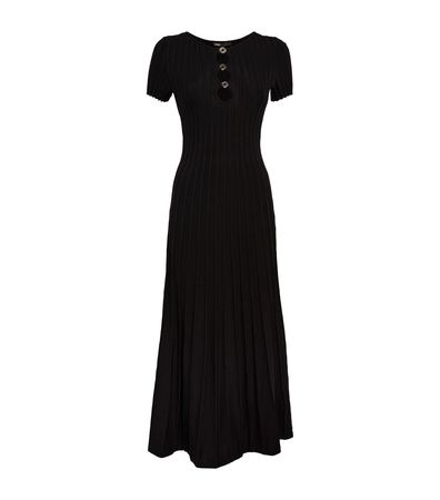 Womens Maje black Pleated Midi Dress | Harrods # {CountryCode}
