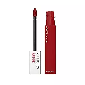 Amazon.com : Maybelline New York Super Stay Matte Ink Liquid Lipstick, Long Lasting High Impact Color, Up to 16H Wear, Exhilarator, Ruby Red, 0.17 fl.oz : Beauty & Personal Care
