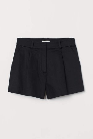 Fitted Shorts - Black