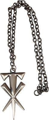 Undertaker WWE Cross Pendant with silver link chain