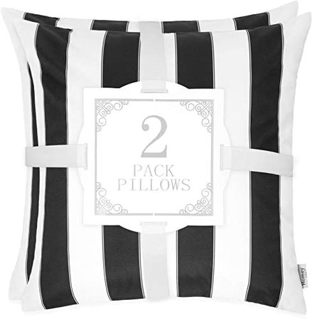 black & white pillows