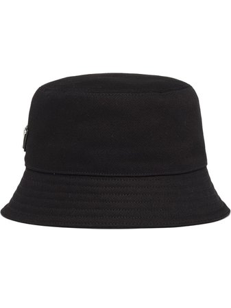 Shop Prada drill bucket hat with Express Delivery - FARFETCH