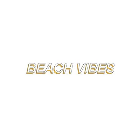 beach vibes title