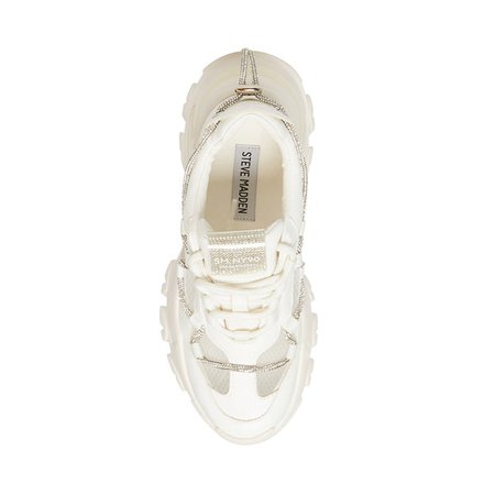 MIRACLES White Platform Sneaker | Women's Sneakers – Steve Madden