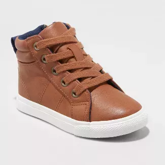 Toddler Boys' Cayden Casual Sneakers - Cat & Jack™ Brown 8 : Target