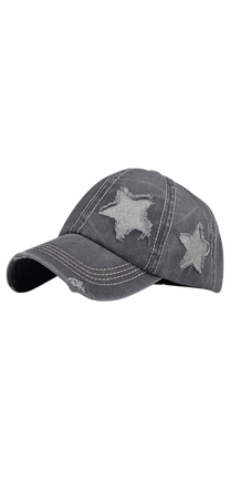 Grey Star Hat