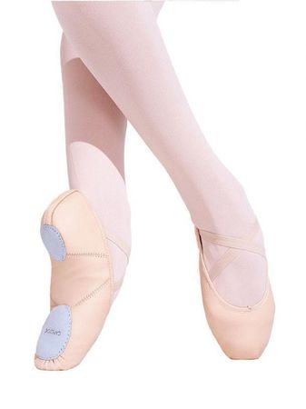 Capezio Leather Ballet Slippers - Black | DanceWear Corner