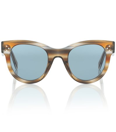 Celine Eyewear - Cat-eye acetate sunglasses | Mytheresa