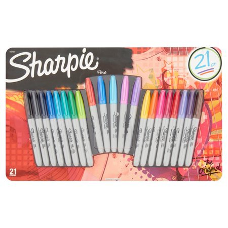 Sharpie The Original Fine Permanent Marker, 21 pack - Walmart.com