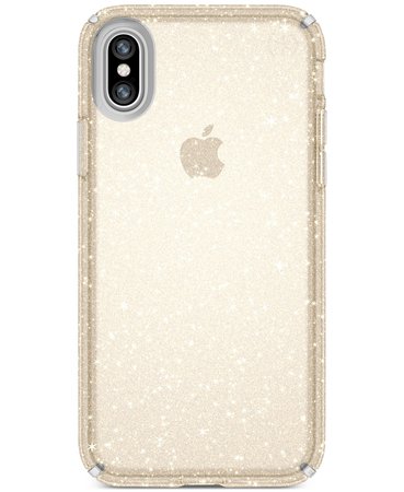 Speck Presidio Clear Glitter iPhone 8 Plus Case