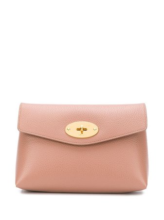Pink Mulberry Darley Cosmetic Pouch | Farfetch.com