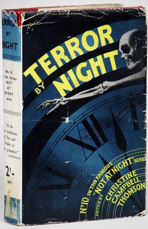 *clipped by @luci-her* TERROR BY NIGHT (NOT AT NIGHT SERIES) by Thomson, Christine Campbell (ed.): (1935) First edition. | John W. Knott, Jr, Bookseller, ABAA/ILAB