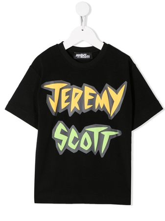 Jeremy Scott Junior Branded Print T-shirt - Farfetch