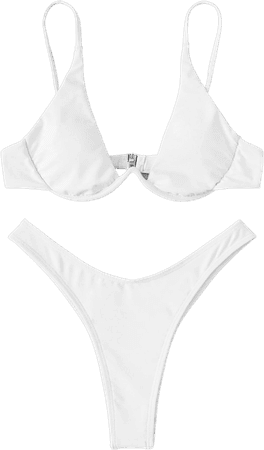 White bikini