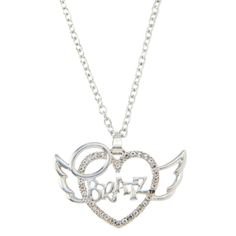 Spencer's Bratz Winged Heart Necklace